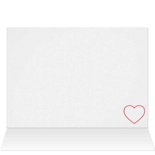 I Love Spreadsheets Cards (Inside Horizontal (Top))