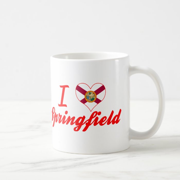 I Love Springfield, Florida Mug