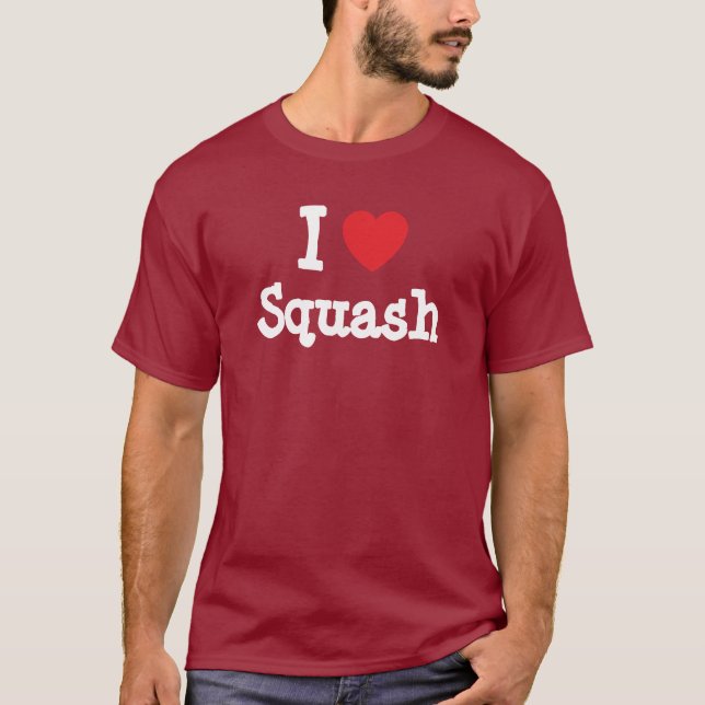 I love Squash heart T-Shirt (Front)