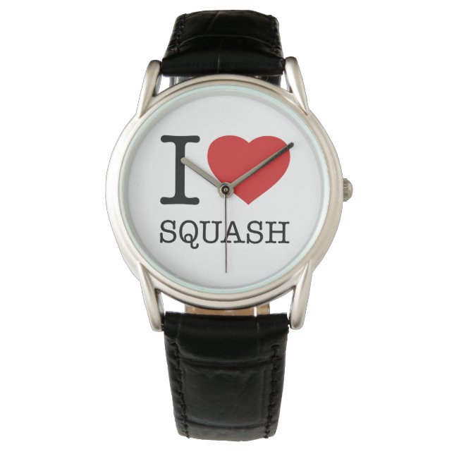 I LOVE SQUASH WATCH (Front)