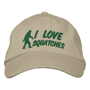 I love Squatches Embroidered Baseball Hat