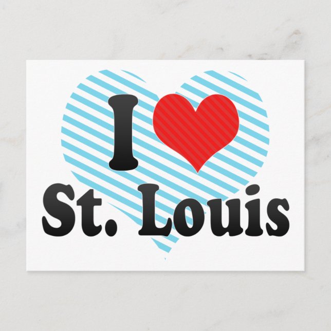 I Love St. Louis Postcard (Front)
