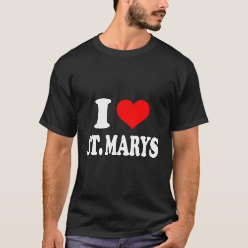 I Love St Marys T_Shirt