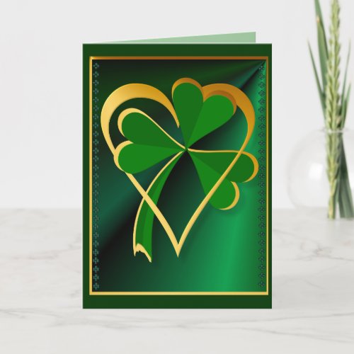 I Love St Patricks Greeting Card