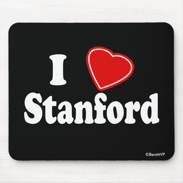 I Love Stanford Mousepad