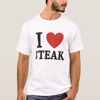 I Love Steak – Funny Meat Lover & BBQ Shirt