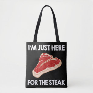 I Love Steak Gift Ribeye House Tote Bag