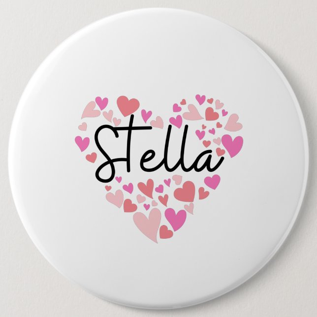I love Stella Button (Front)