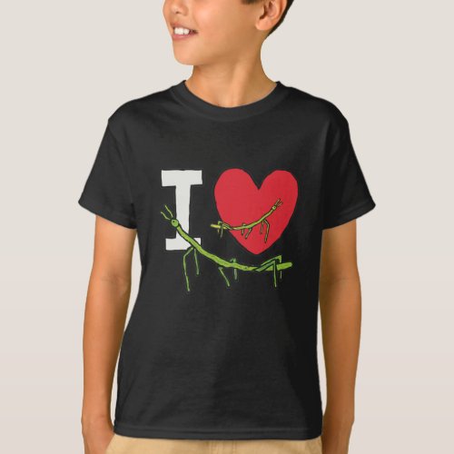 I Love Stick Bugs T_Shirt