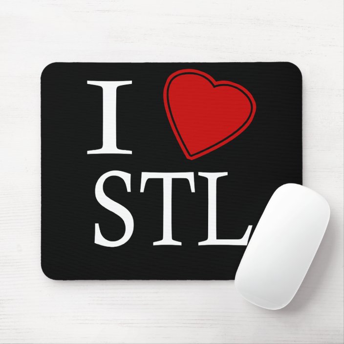 I Love STL Mousepad