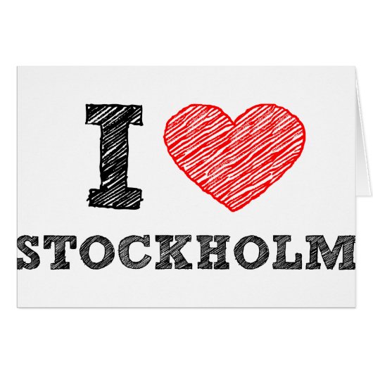 I love Stockholm (Front Horizontal)