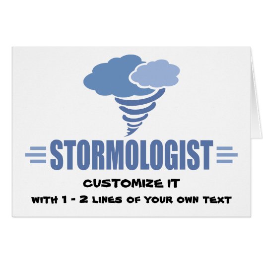 I Love Storms Cards (Front Horizontal)