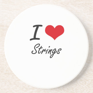 I love Strings Coaster