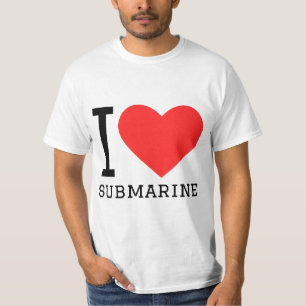 I love submarine T-Shirt