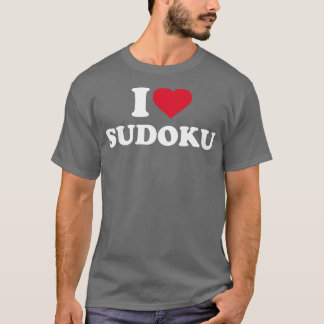 I love Sudoku T-Shirt