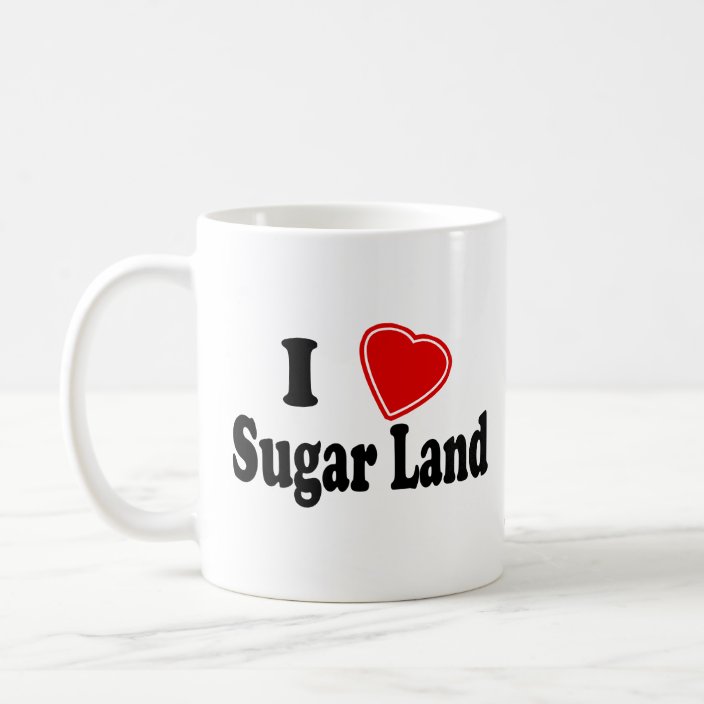 I Love Sugar Land Coffee Mug