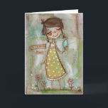 I love summer and you - Greeting Card<br><div class="desc">From my original painting "I Love Summer". Makes a great anniversary card but I've made it easy for you to customize it for any occasion or just because. ©dianeduda/dudadaze</div>