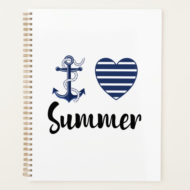 I Love Summer Notebook (Front)