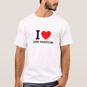 I Love Sumo Wrestling T-Shirt