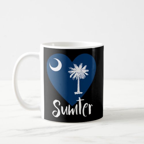 I Love Sumter South Carolina City Sc Flag He Coffee Mug