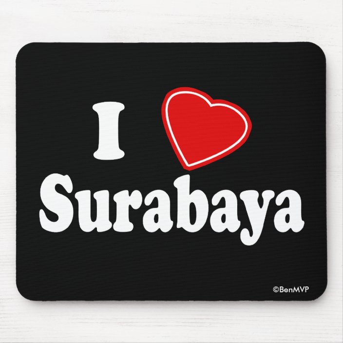 I Love Surabaya Mouse Pad