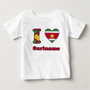 I love Suriname Baby T-Shirt