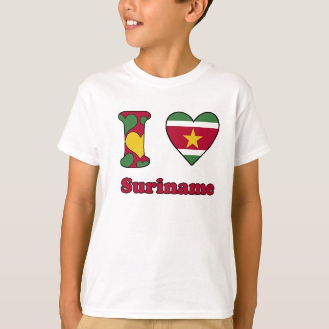 I love Suriname T-Shirt (Front)