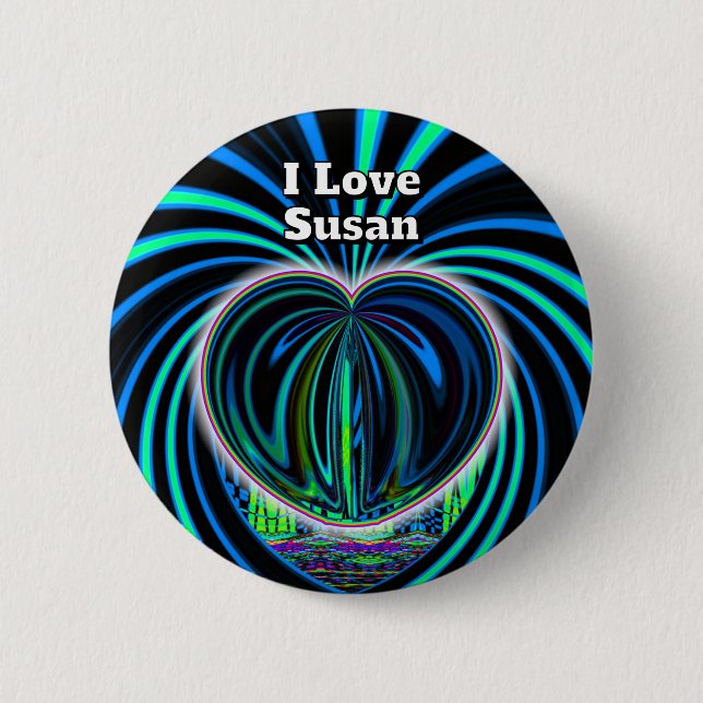 I Love Susan (you may change the words) Button (Front)