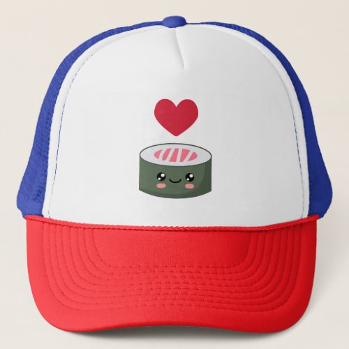 I love Sushi Trucker Hat