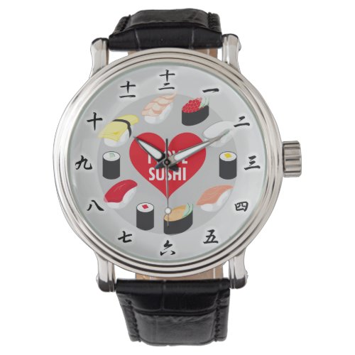 I Love Sushi Watch