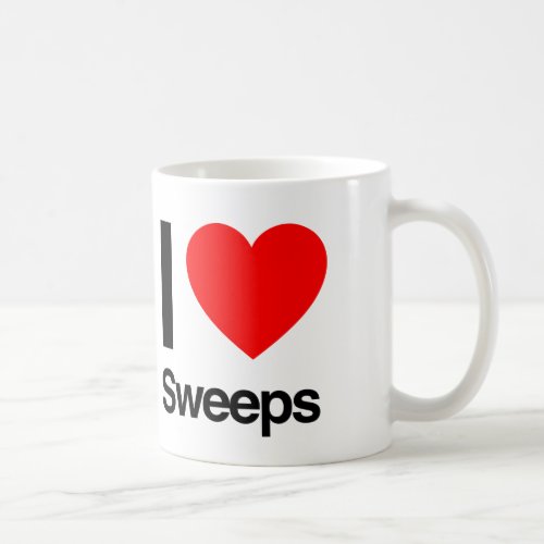 i love sweeps coffee mug