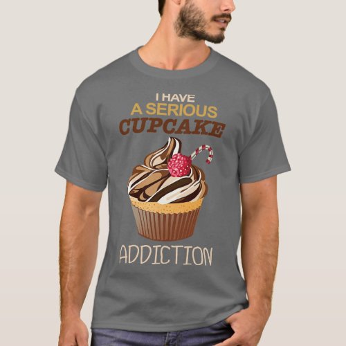 I Love Sweet Dessert Cupcake T_Shirt