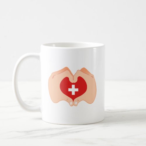 I Love Switzerland  Coffee Mug