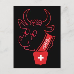I love Switzerland postcard