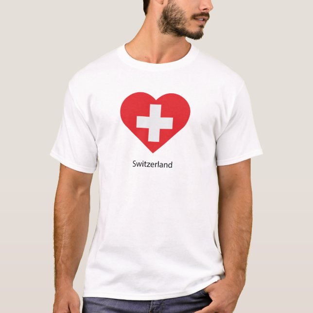 I Love Switzerland T-Shirt (Front)