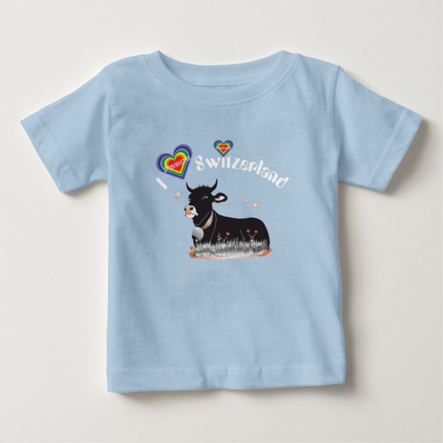 I love Switzerland T-shirt (Front)
