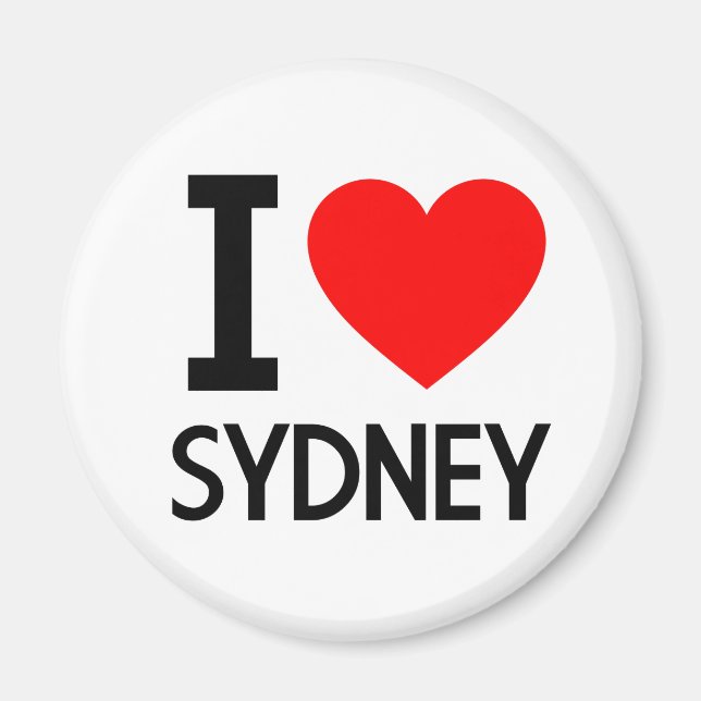 I Love Sydney Magnet (Front)