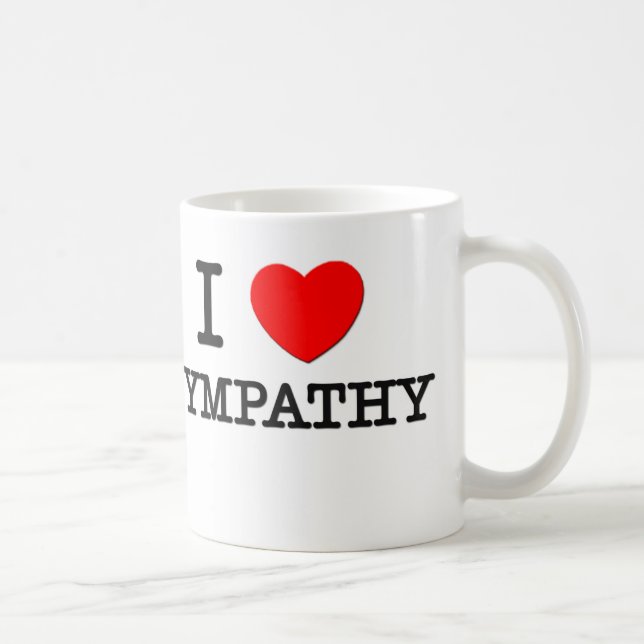 I Love Sympathy Coffee Mug (Right)