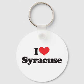 I Love Syracuse Keychain