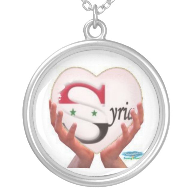 I Love Syria Necklace (Front)
