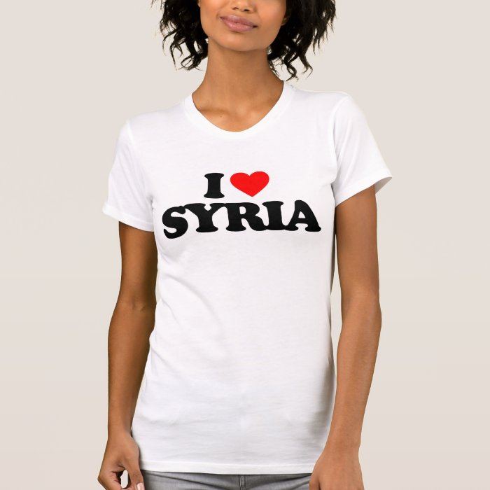 I LOVE SYRIA TSHIRT