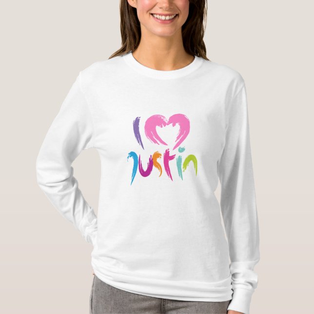 I love   T-Shirt (Front)
