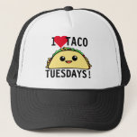 I Love Taco Tuesdays Trucker Hat at Zazzle