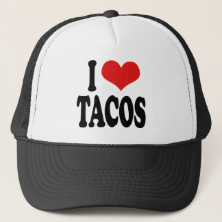 I Love Tacos Trucker Hat