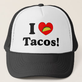 I Love Tacos Trucker Hat