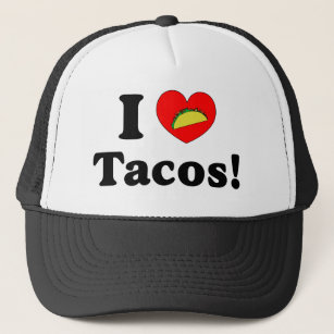 I Love Tacos Trucker Hat