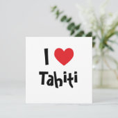 I Love Tahiti (Standing Front)