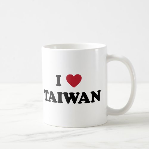 I Love Taiwan Coffee Mug