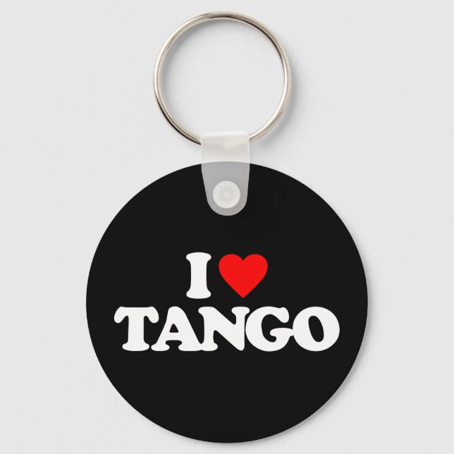 I LOVE TANGO KEYCHAIN (Front)