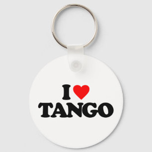I LOVE TANGO KEYCHAIN